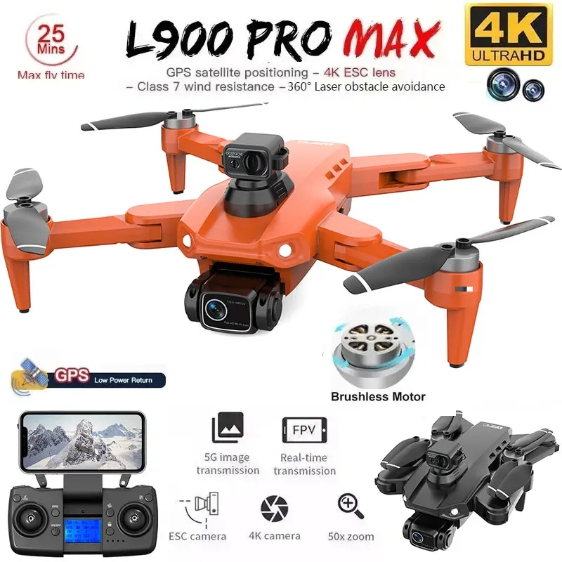 Drone Photogrammetry - L900 Pro MAX GPS-Drohne 4K Professionelle