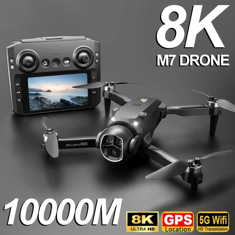 Drone Cinematic - Xiaomi M7 GPS-Drohne 8K Luftbild-HD-Doppelkamera Intelligente