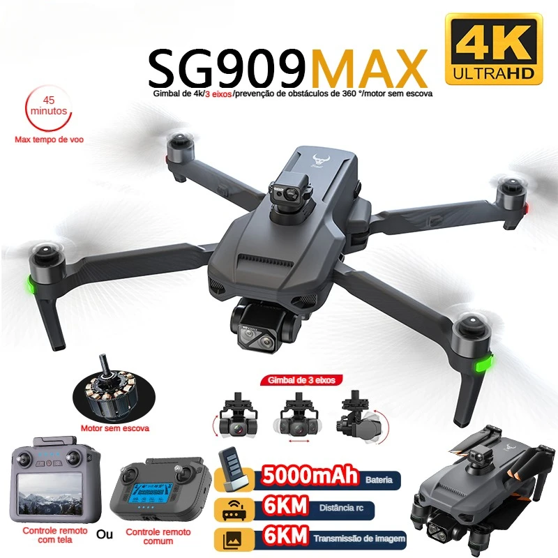 Drone Cinematic - ZLL SG909 SG909MAX Professionelle Drohne mit