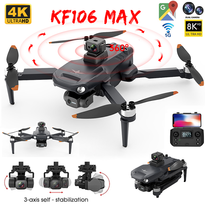 2022 NEUE KF106 Max Drone 8K P – Drone Surveying Bewertung und Preis