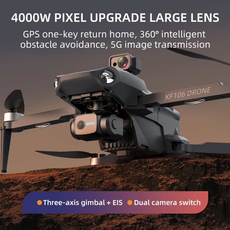 2022 NEUE KF106 Max Drone 8K P – Drone Surveying Bewertung und Preis