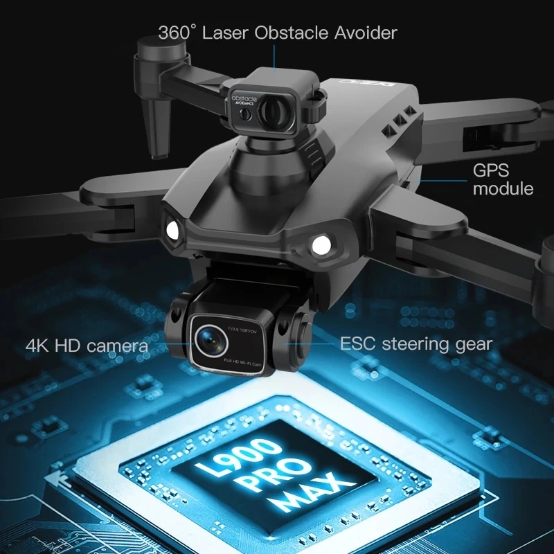 L900 Pro MAX GPS-Drohne 4K Pro – Drone Photogrammetry Bewertung und Preis