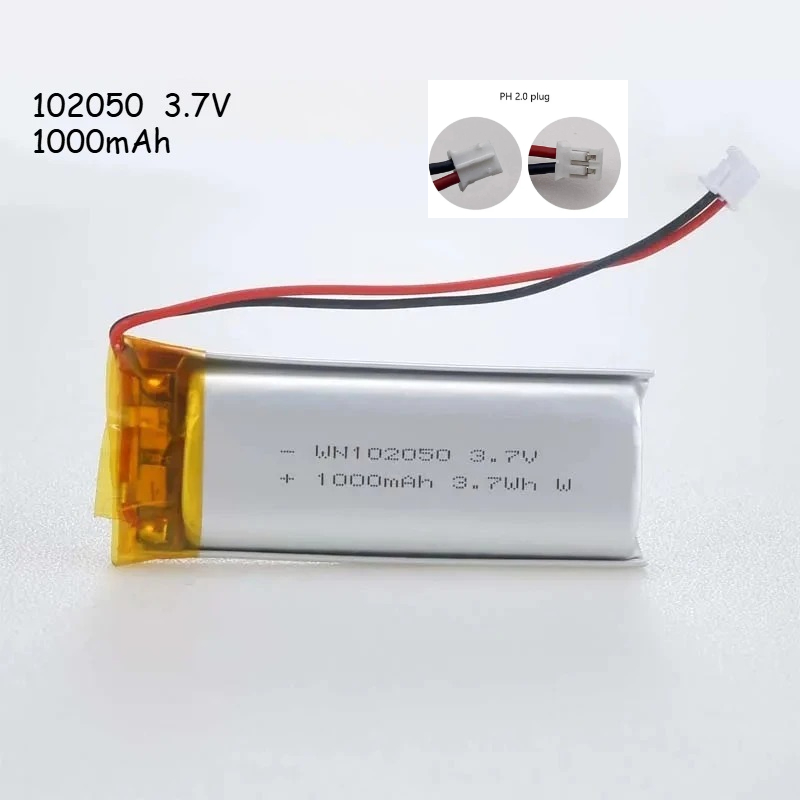 3,7 V 1000 mAh 102050 Li-Po-Ak – Eachine Drone E58 Bewertung und Preis