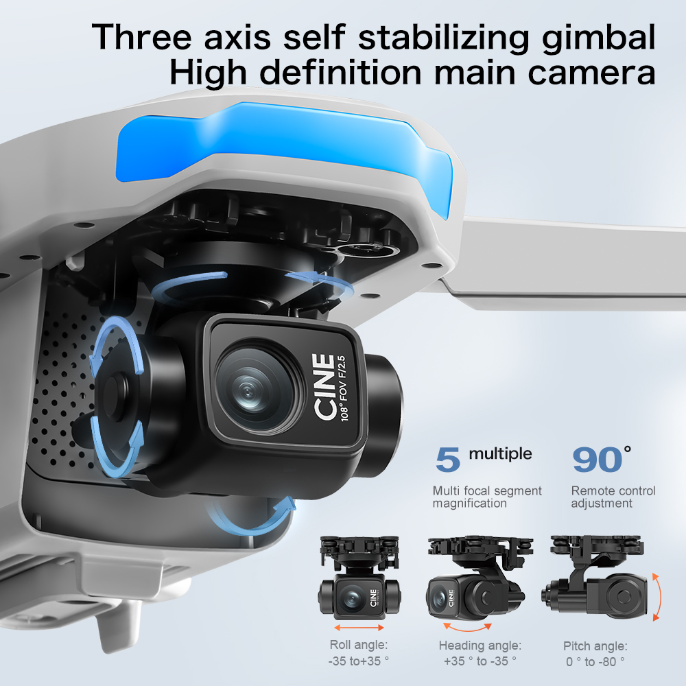 S-X1 MAX GPS-Drohne mit 3-Achs – Drone Surveying Bewertung und Preis
