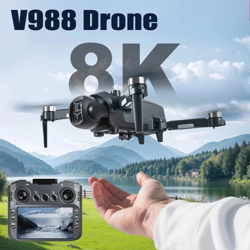 Original V988 Drohne 8K HD Dop – Drone Surveying Bewertung und Preis